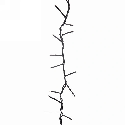 Гирлянда для дома НИТЬ Твинкл Лайт 3 м 100 ламп LED, чернпров, 8 реж, IP-20 Белый (возможность соединения)_5