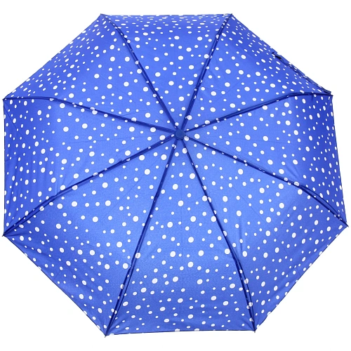 Зонт женский полуавтомат Капли дождя, микс 6 цветов, 8 спиц, d-100см, длина в слож виде 30см_17