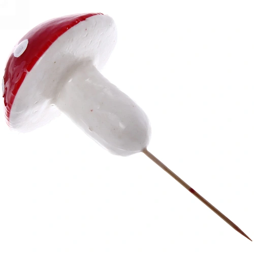 Садовая фигура на спице Мухомор 1010см_3