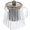 Чайник заварочный стеклянный 350мл "Bella cucina", трапеция